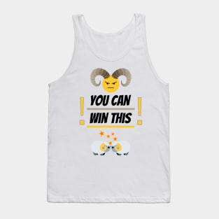 Affirmations of the zodiac: Aries Tank Top